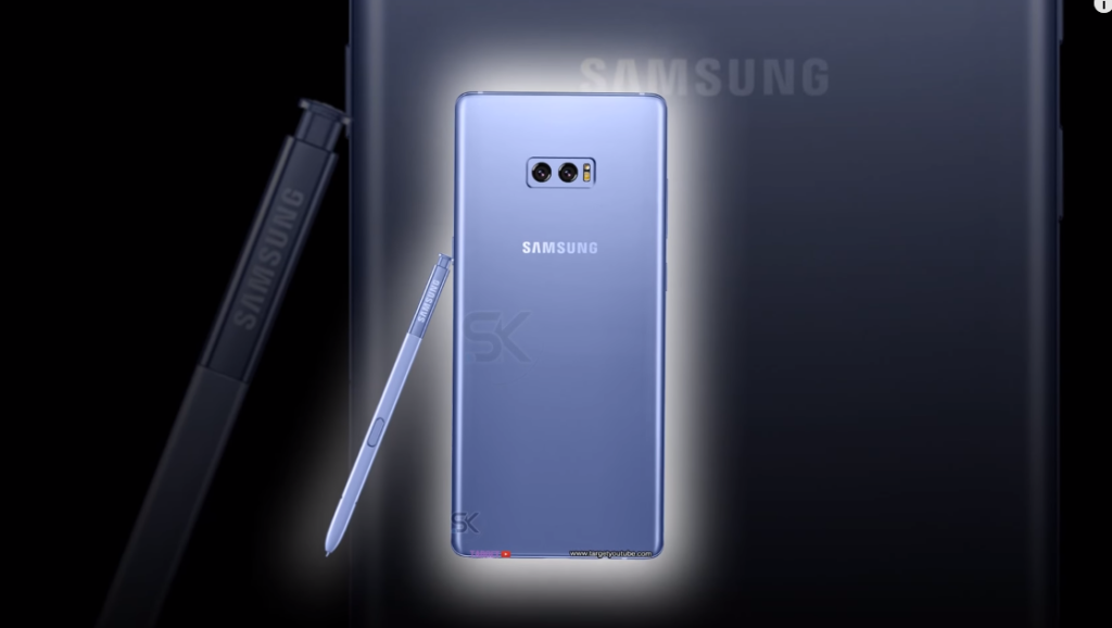 Samsung Galaxy Note 9 immaginato in questo affascinante video concept