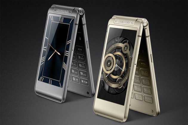 Samsung W2018, flagship con design a conchiglia