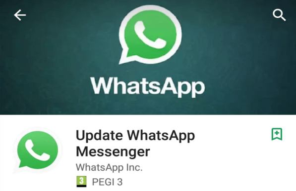 WhatsApp: un'app fake registra 1 milione di download