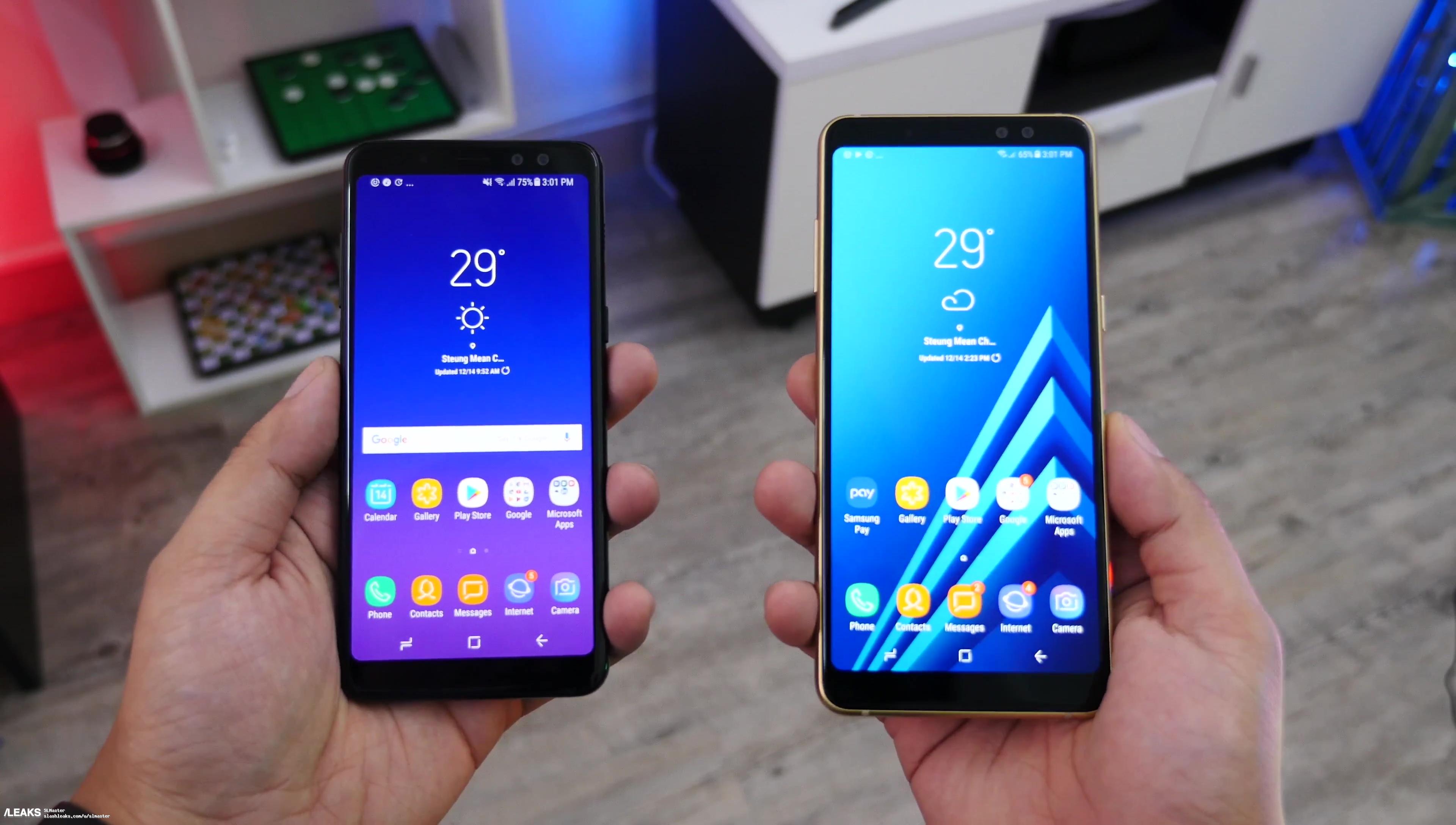 Samsung Galaxy A8 e A8+ (2018)