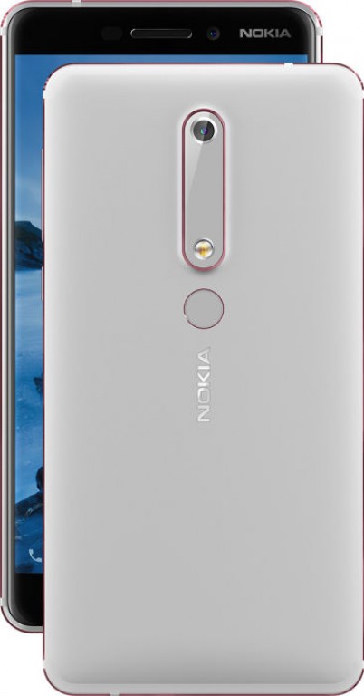 Nokia 6 White and Red
