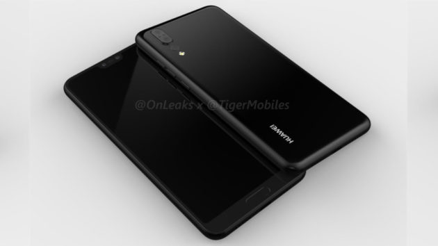 Huawei P20 si mostra in un nuovo render 3D [VIDEO]