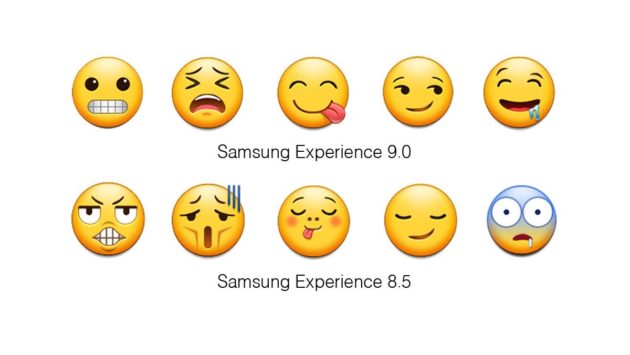 Samsung Experience 9.0, le nuove emoji per Android Oreo