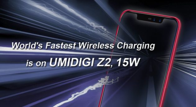UMIDIGI Z2: ricarica wireless più veloce al mondo