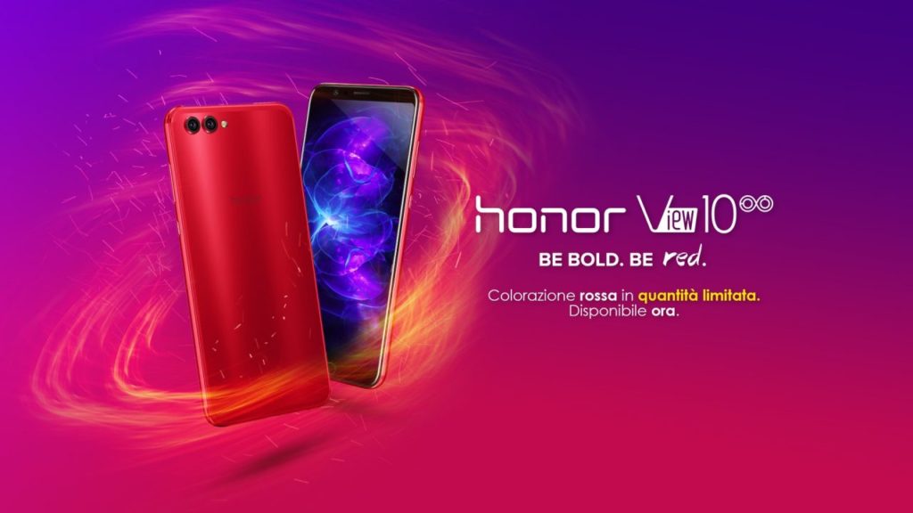 Honor View 10 Crush Red