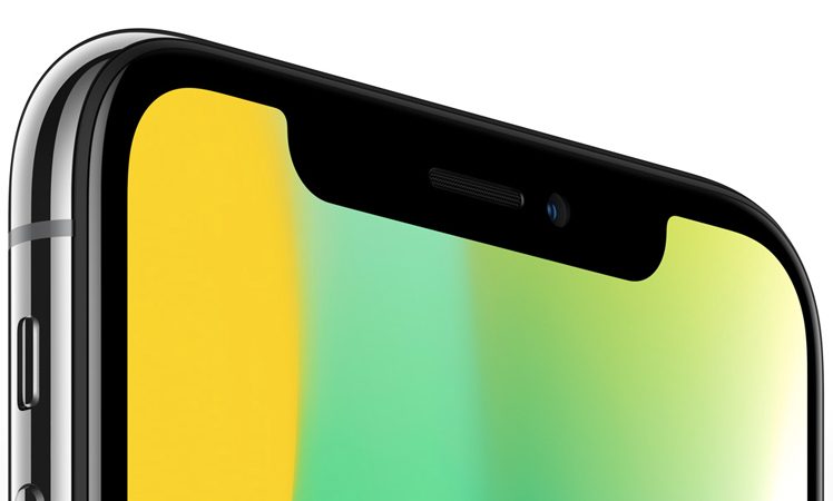iPhone X notch