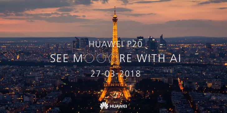 Huawei P20 Pro evento