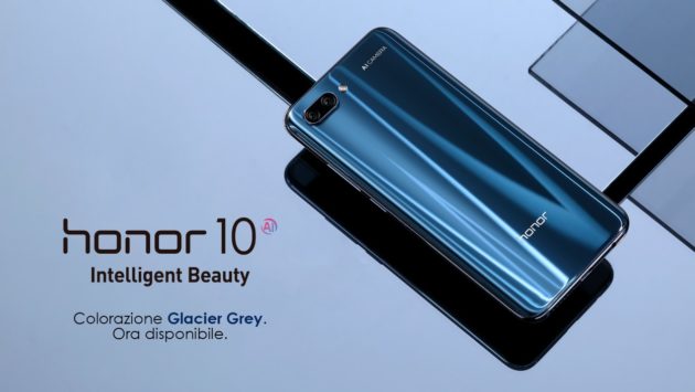 Honor 10 disponibile in due nuovi colori nelle principali catene di distribuzione italiane