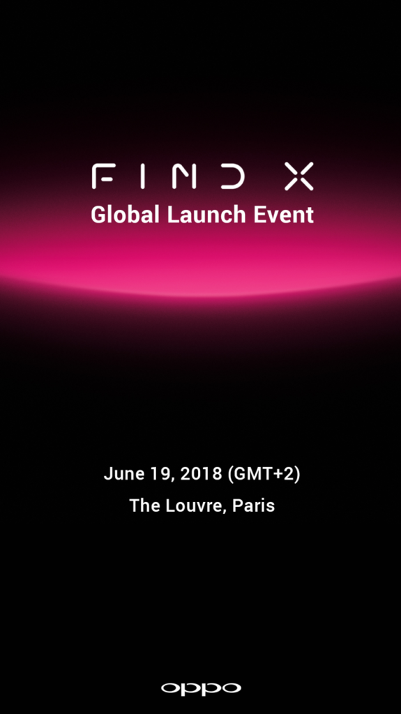 OPPO Find X verrà ufficializzato il 19 giugno a Parigi (1)