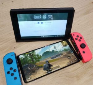 Honor Note 10 with Nintendo Switch