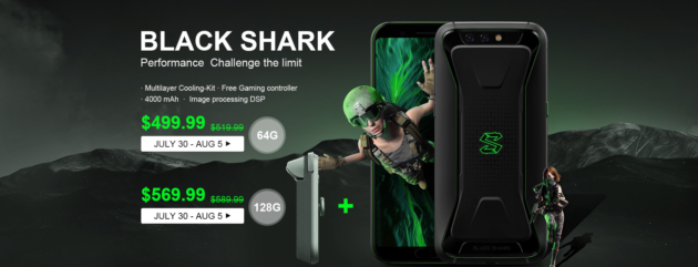 Xiaomi Black Shark in super offerta su Gearbest con gamepad incluso