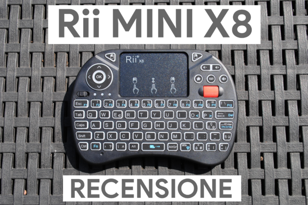 Recensione Rii Mini X8 Wireless: la miglior tastiera per Smart TV?