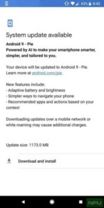 Nokia 7 Android P