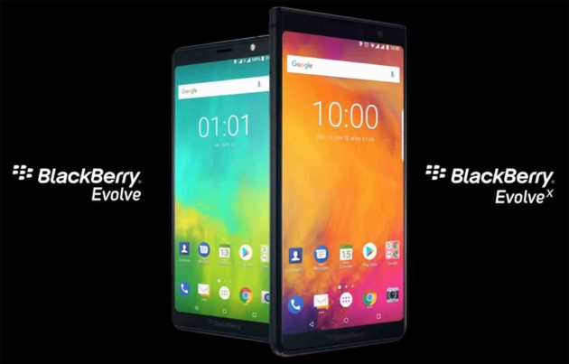 BlackBerry Evolve ed Evolve X presentati ufficialmente