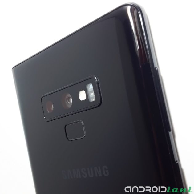 Samsung Galaxy Note 9: l'ultimo aggiornamento migliora la fotocamera