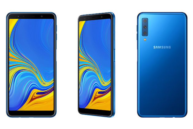 Samsung Galaxy A7 (2018) è ufficiale: display da 6 pollici e tripla fotocamera posteriore