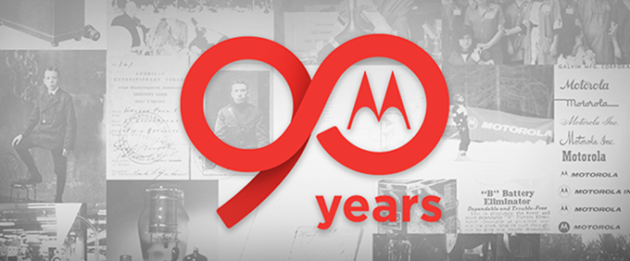 Motorola compie 90 anni e si prepara a 90 giorni di festeggiamenti