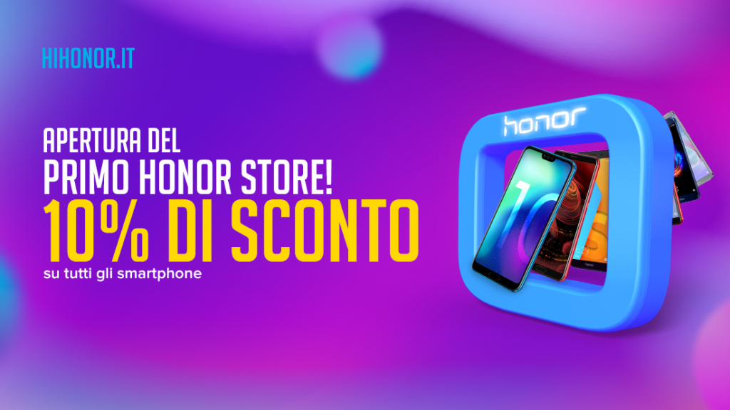 Honor apre il suo primo store monobrand ad Arese