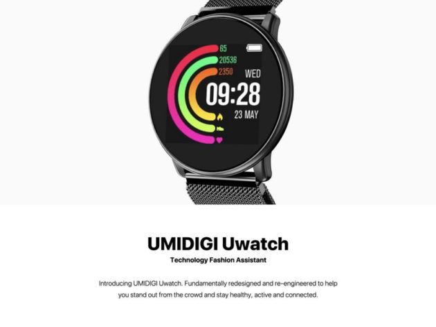 UMIDIGI Uwatch ufficiale: nuovo smartwatch low cost