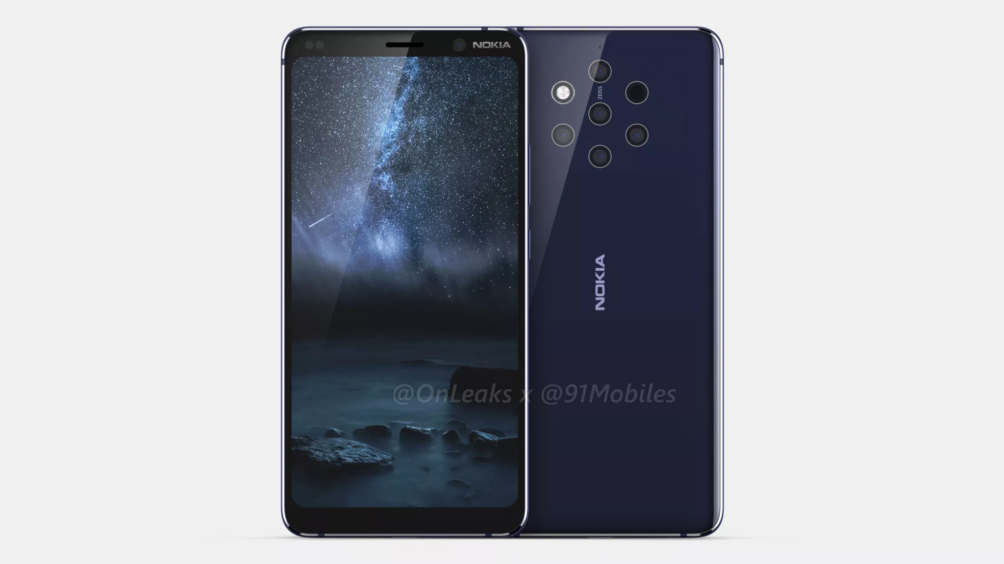 Nokia 9: render mostra ben 5 fotocamere [VIDEO]