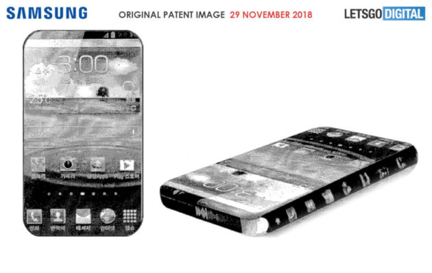 Samsung brevetta uno smartphone con il display su (quasi) tutti i lati
