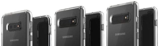 Samsung Galaxy S10, S10E e S10+: case protettivi rivelano il design dello smartphone