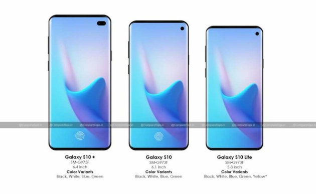 Samsung Galaxy S10: verrà prodotto in quattro differenti versioni