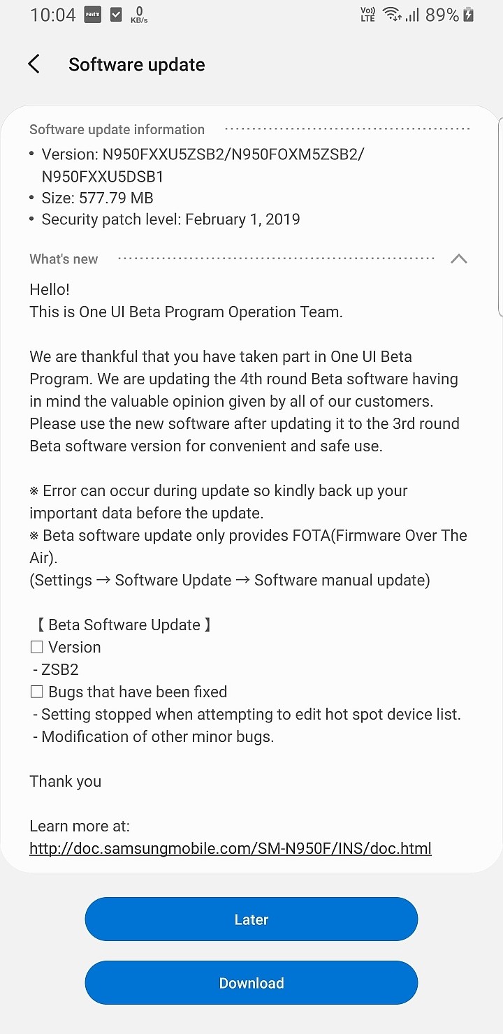 Samsung Galaxy Note 8