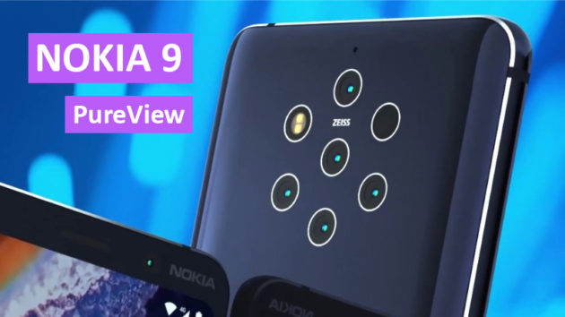Nokia 9 PureView Ufficiale: il primo smartphone con cinque fotocamere ZEISS | MWC 2019