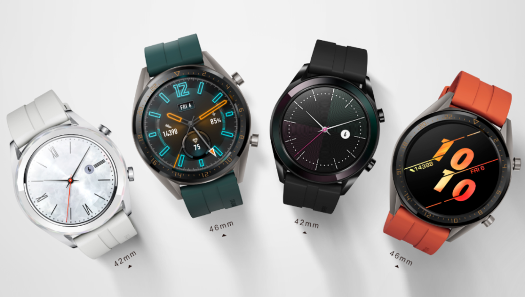 Huawei Watch GT Active ed Elegant da oggi in Italia