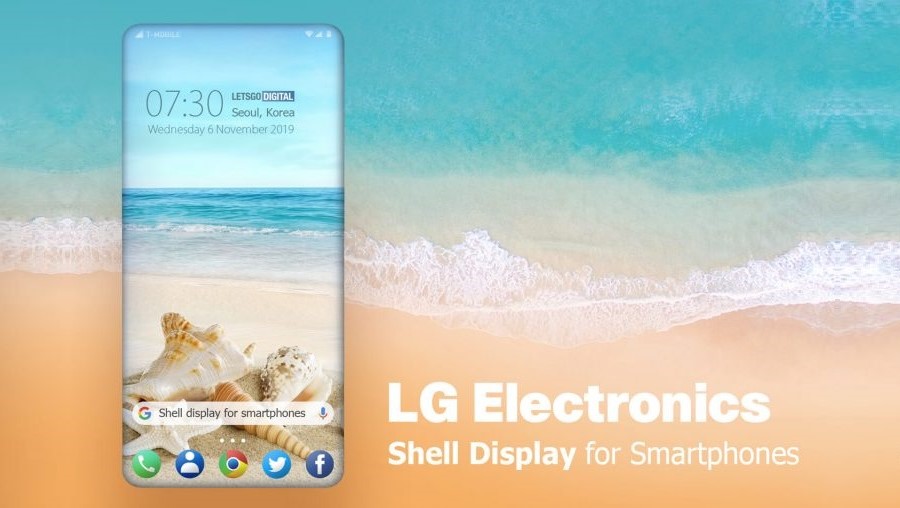 LG akan mencoba memukau Anda dengan tampilan clamshell 3