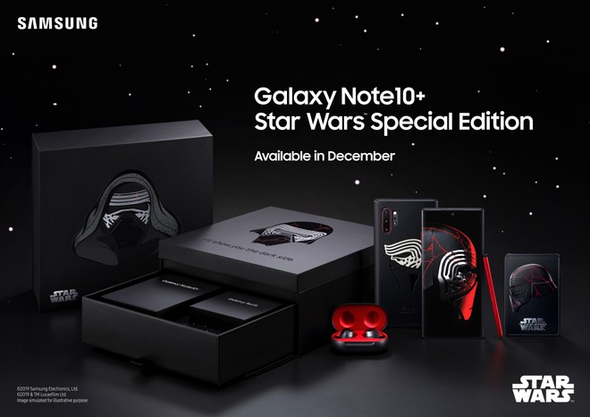 Samsung presenta un Note 10+ Star Wars Edition