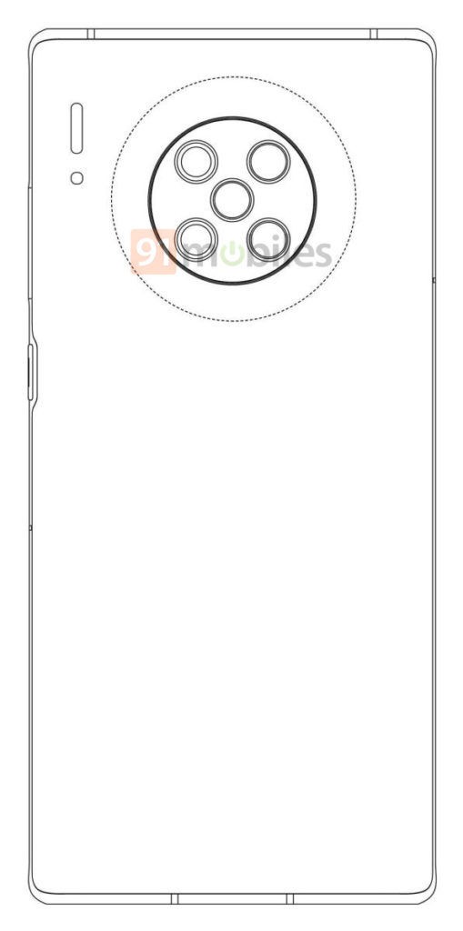 Huawei brevetta uno smartphone con otto fotocamere