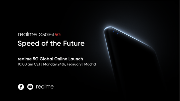 Realme presenterà il suo primo smartphone 5G in diretta streaming