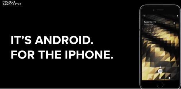 Android 10 su iPhone? Ora si può grazie a Project Sandcastle