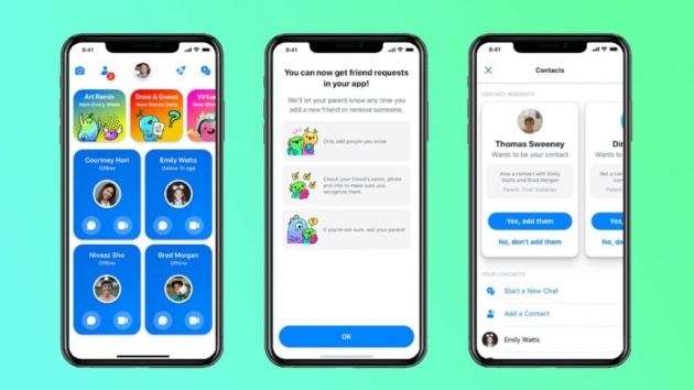 Messenger Kids si aggiorna e diventa disponibile per altri 70 paesi