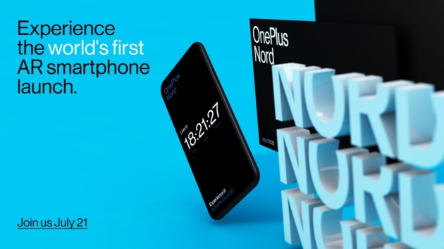 OnePlus Nord arriverà il 21 luglio e sarà presentato in realtà aumentata!