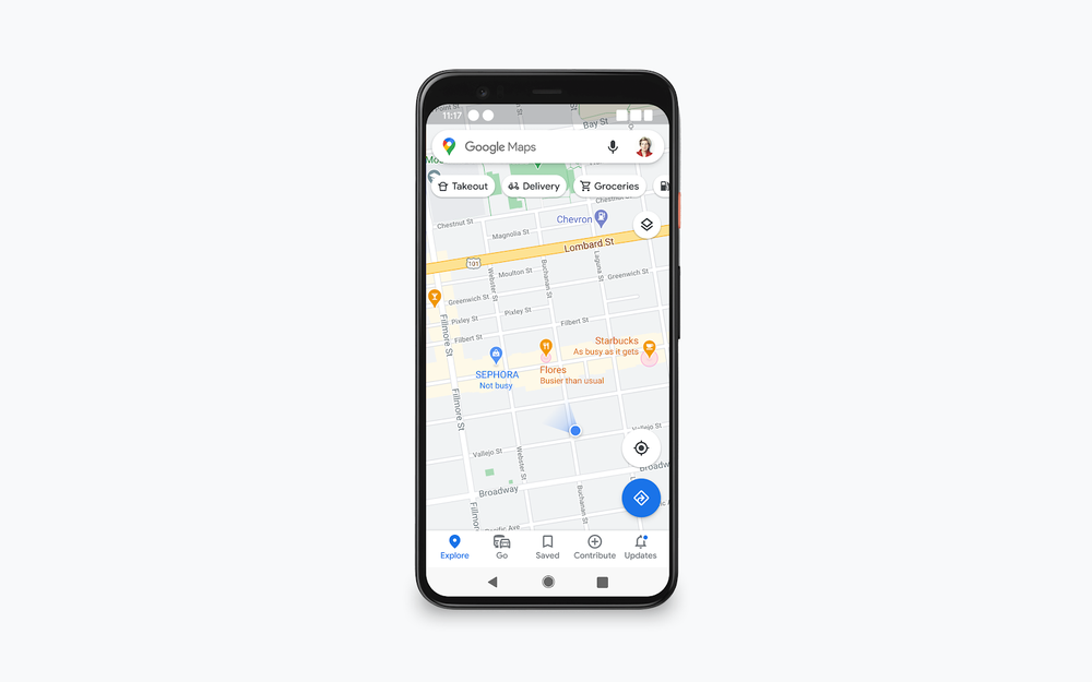 google maps aggiorna le indicazioni sull'affollamento