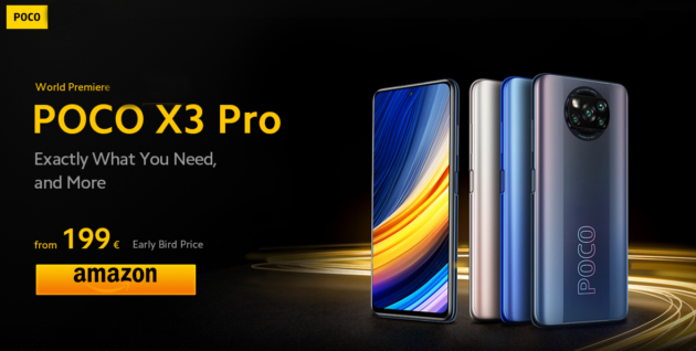 POCO X3 Pro 6GB/128GB in super offerta su Amazon a 199€