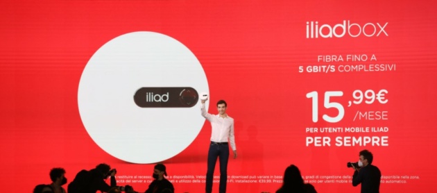 Iliad lancia la sua offerta fibra da 15.99€ al mese per sempre