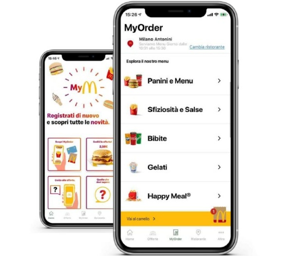 McDonald's lancia il nuovo servizio Mobile Order and Pay