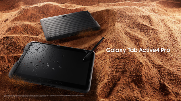 Samsung svela Galaxy Tab Active 4 Pro: il tablet per chi lavora in mobilità