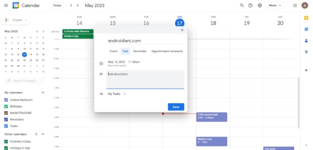 Ora puoi rispondere a un invito di Google Calendar da Outlook