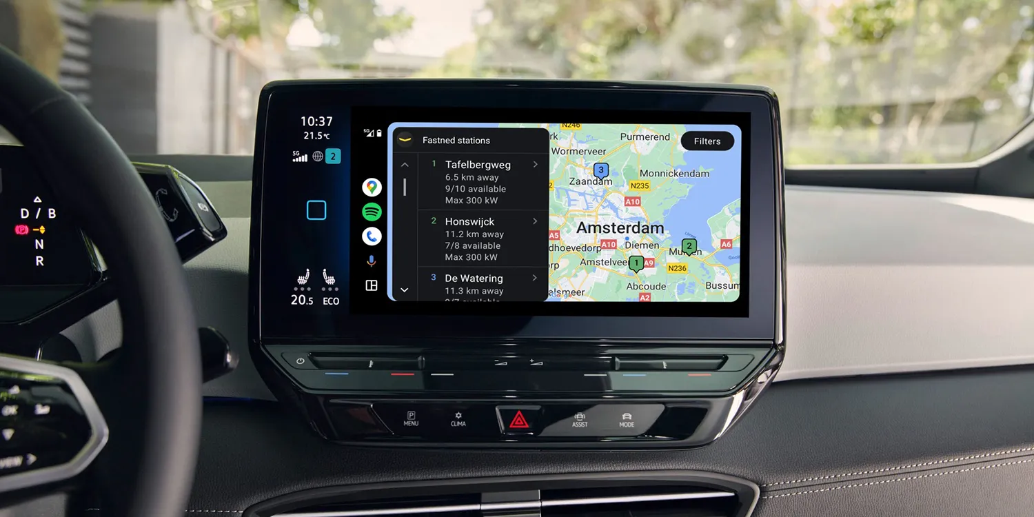 Android Auto La Nuova App Per Trovare Stazioni Di Ricarica Per Veicoli Elettrici Con