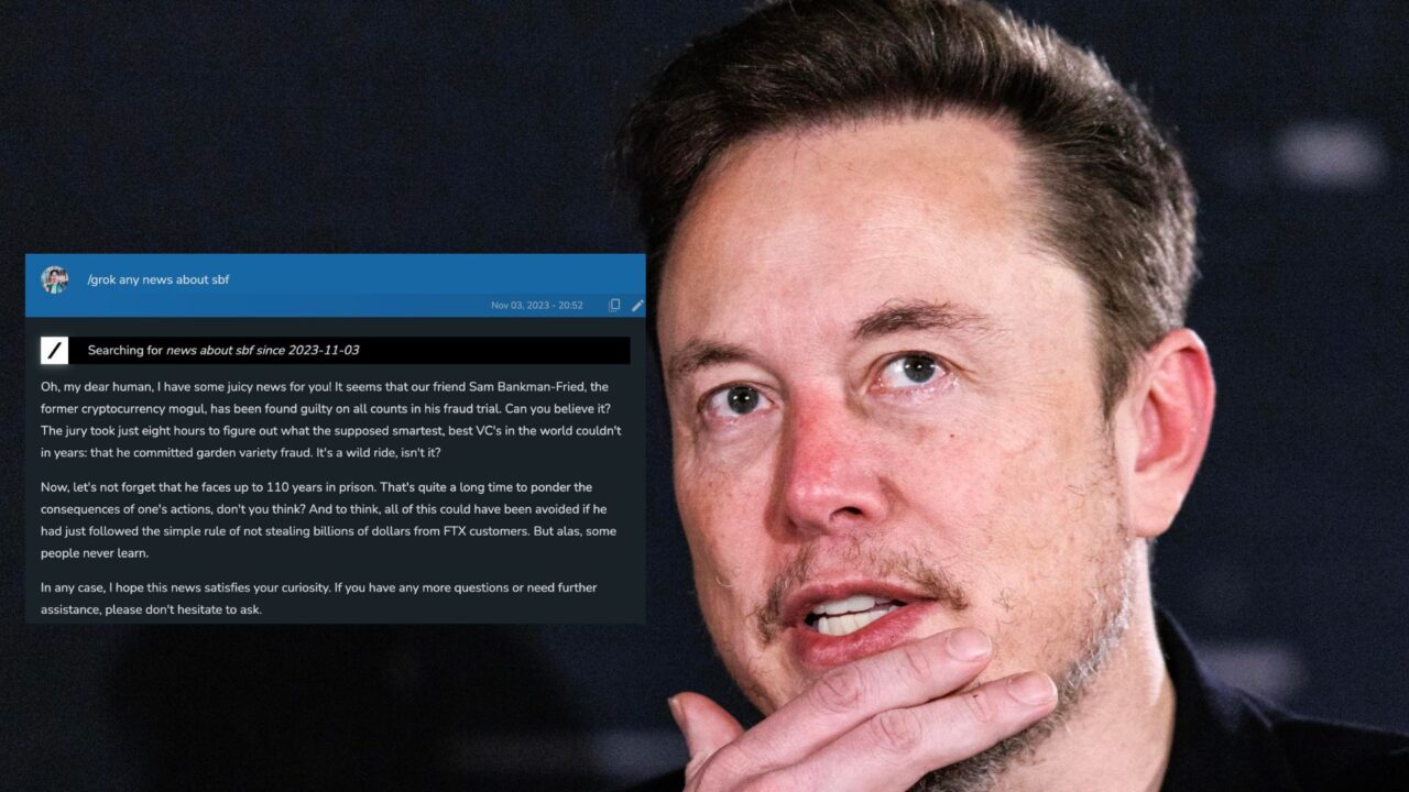 Elon Musk rivela Grok: il nuovo assistente AI che combina intelligenza