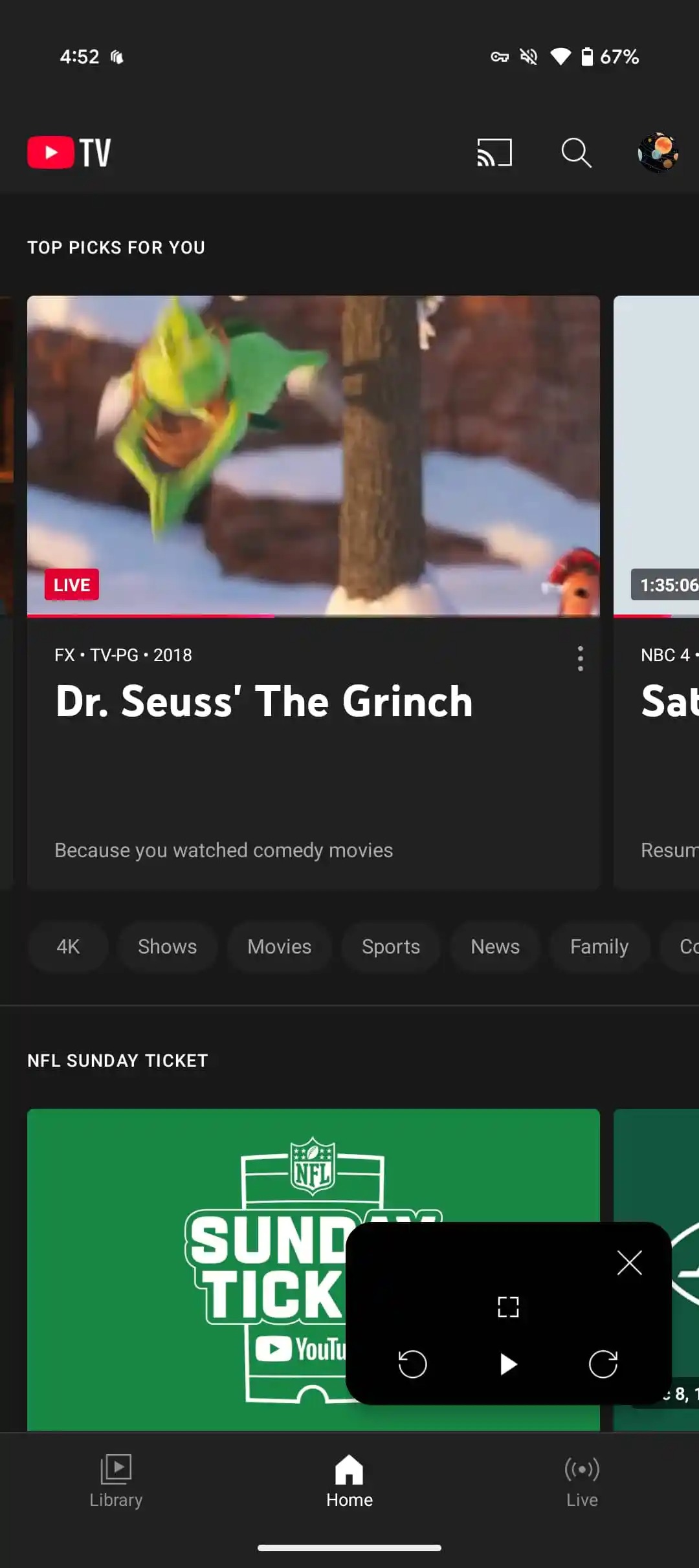 YouTubeTV