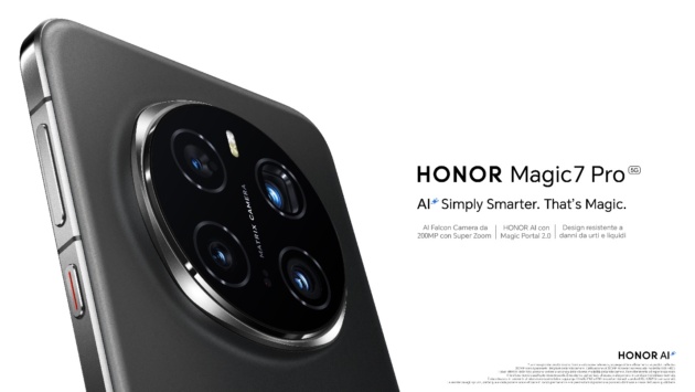 Honor Magic 7 Pro ufficiale in Italia: resistenza e tanta Intelligenza Artificiale