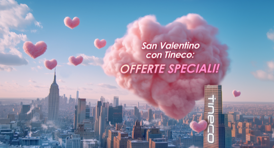 Tineco sconta aspirapolvere e lavapavimenti per San Valentino