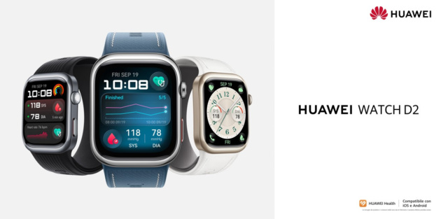 Huawei Watch D2 si veste di blu: nuova variante dal 19 settembre